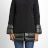 RRD-GIUBBINO WINTER LIGHT COAT LADY-RRDW22505 NERO