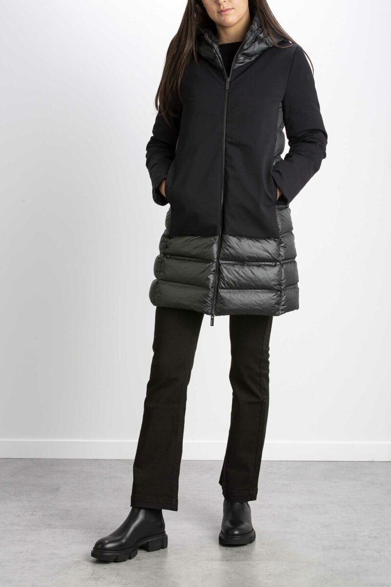 RRD-GIUBBINO WINTER HYBRID PARKA LADY-RRDW22509 NERO