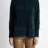 RRD-MAGLIA VELVET VENT TURTLENECK D.-RRDW22656 VERDE