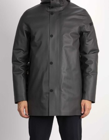 RRD-PARKA  RUBBER DOUBLE GOMMATO-RRDWES007 VERDE