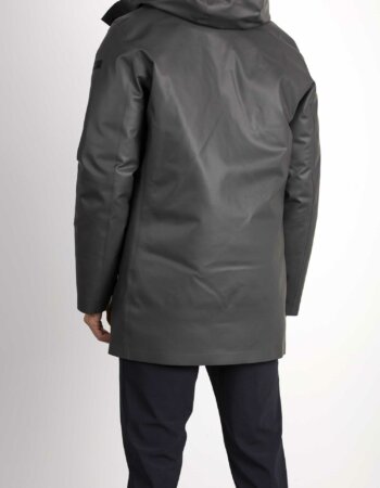 RRD-PARKA  RUBBER DOUBLE GOMMATO-RRDWES007 VERDE