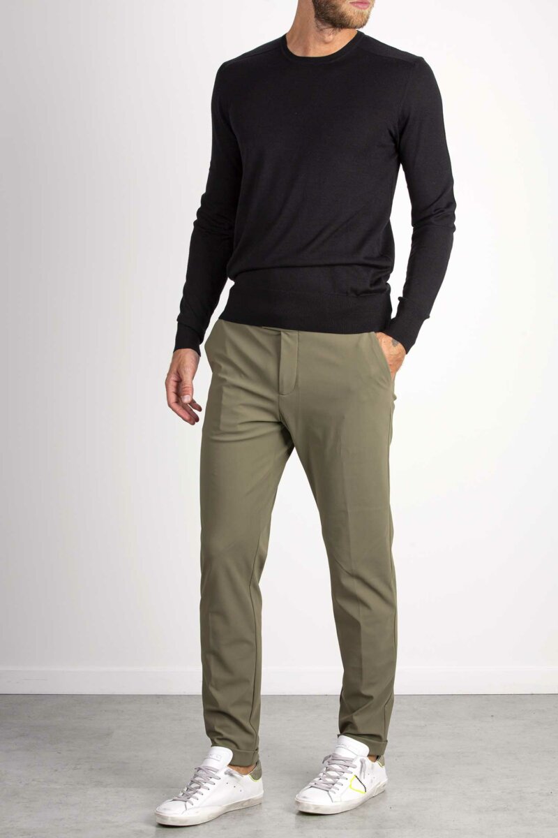 RRD-PANTALONE WINTER CHINO UOMO-RRDWES050A3 VERDE