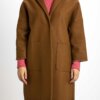 SEMICOUTURE-CAPPOTTO SIGMUND-SEMY2WV03 TABACCO