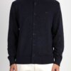 SUN68-CARDIGAN SOLID COLOR-SNK43135 NAVY