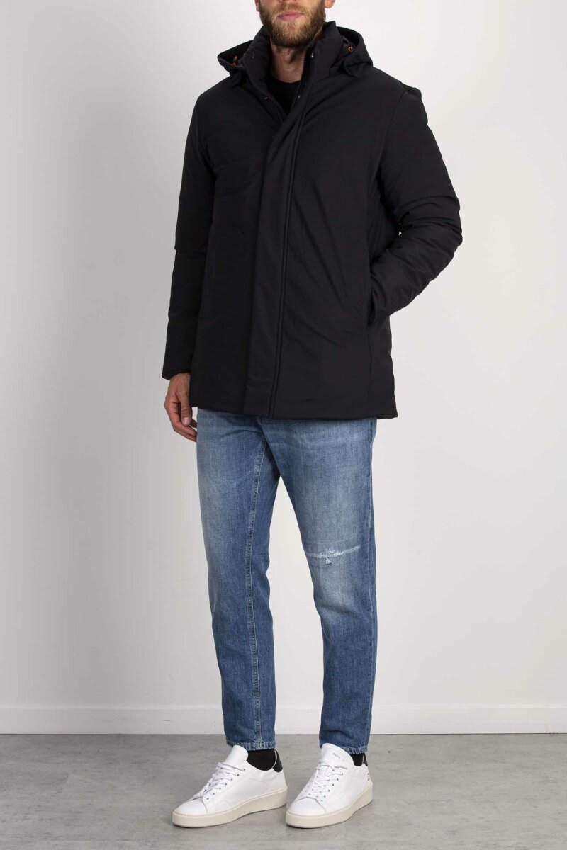 SAVE THE DUCK-CAPPOTTO PTERIS-SVD41370MLEXY17 BLACK