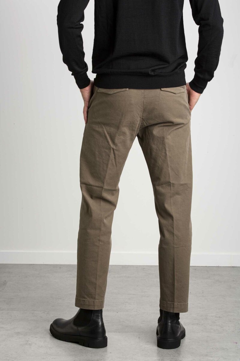 TELERIA ZED-PANTALONE GABARDINA-TZEASTWOOTQOG MILITARE