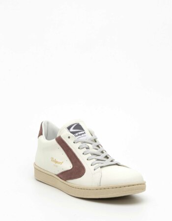 VAL SPORT-SNEAKERS TOURNAMENT NAPPA SUEDE BIAN/BROWN/ROSE-VALVT2059M BIANCA