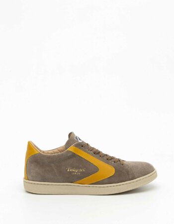 VAL SPORT-SNEAKERS TOURNAMENT SUEDE FONDO VITELLO-VALVT2064M SENAPE