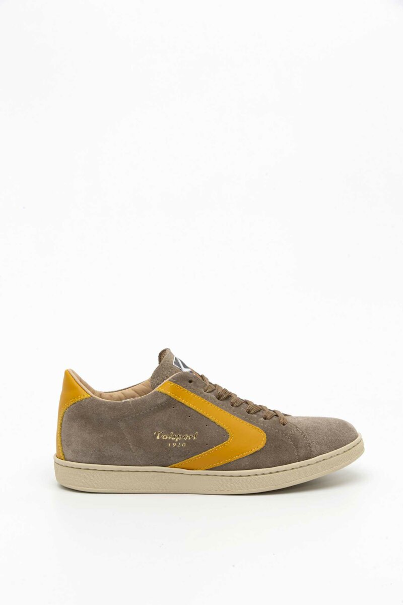 VAL SPORT-SNEAKERS TOURNAMENT SUEDE FONDO VITELLO-VALVT2064M SENAPE