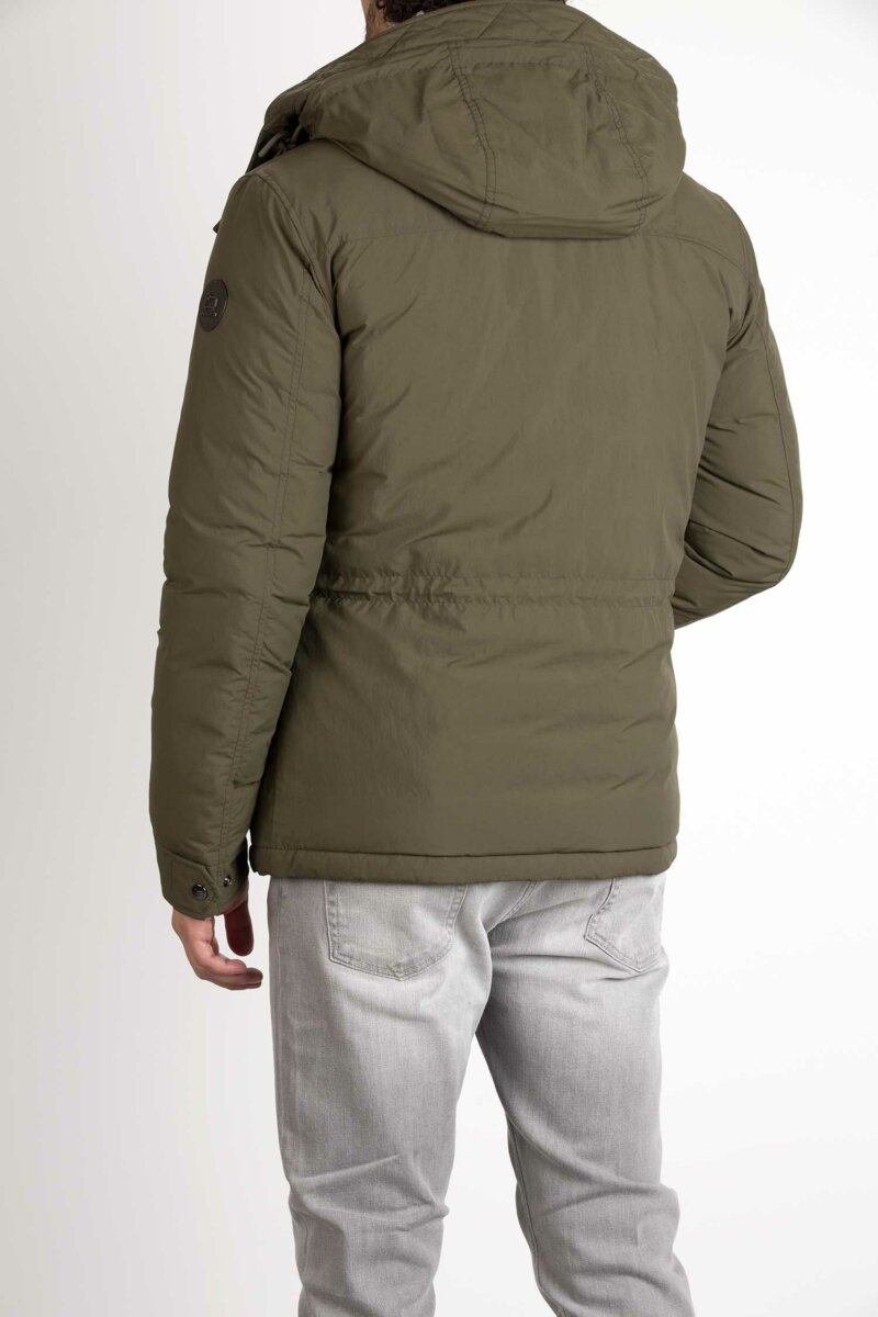 WOOLRICH-ALEUTIAN FIELD JACKET-WLWOOU0855MRUT3077 GREEN