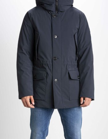 WOOLRICH-ARTICO STRECH PARKA-WWOU0465MRUT0102 BLU