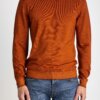 AROVESCIO-DOLCEVITA MERINO DARKNESS-ARO130032 ARANCIO