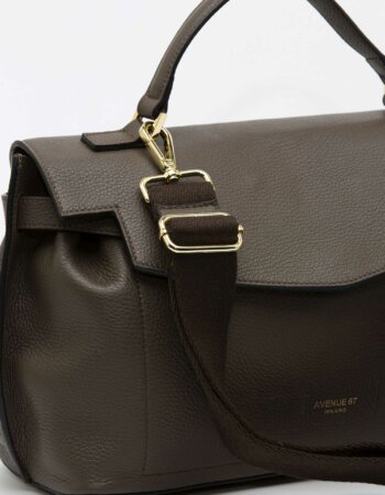 AVENUE 67-BORSA IN PELLE-AVDOLLY MARRONE