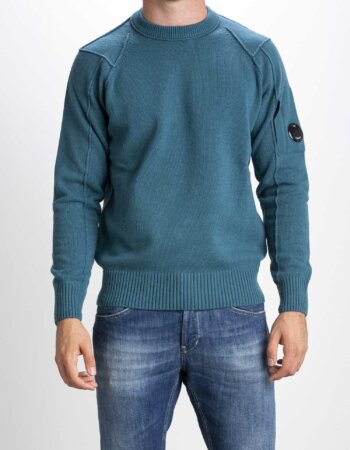 CP COMPANY-MAGLIA UOMO LW JUMPER-CPKN087A005504A22 SHADED