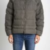 CP COMPANY-GIUBBINO ECO-CROME R HOODED DOWN-CPOW027A006369G THYME