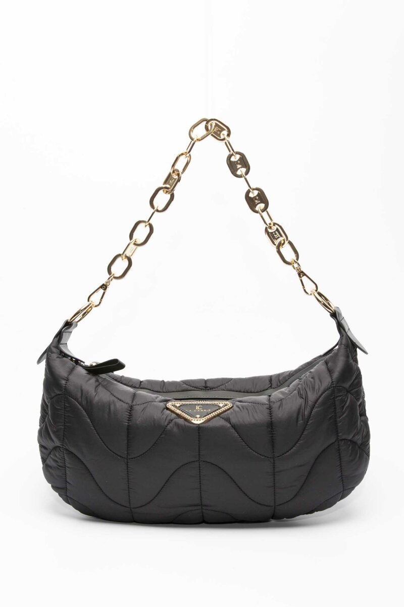 LA CARRIE-BORSA STICH&SPUN MOON BAG-LCMTS200NY BLACK