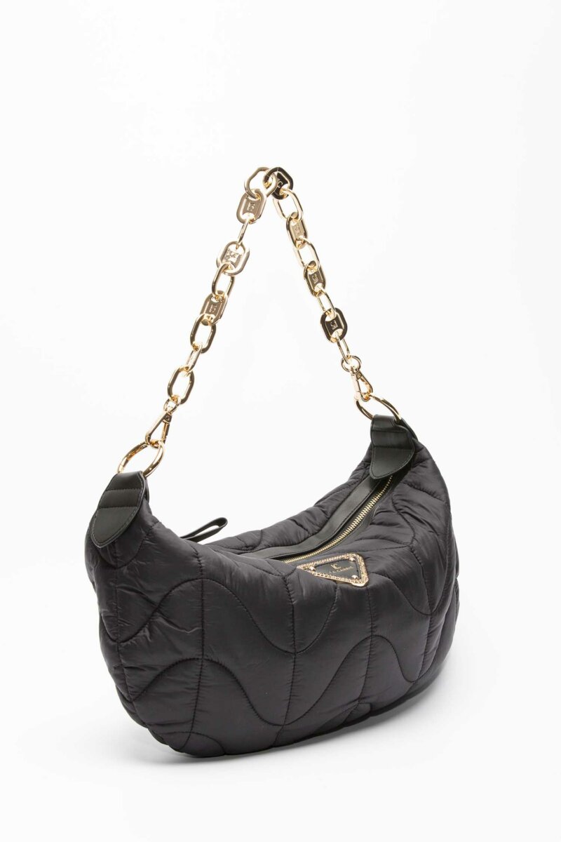 LA CARRIE-BORSA STICH&SPUN MOON BAG-LCMTS200NY BLACK