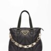 LA CARRIE-BORSA STICH&SPUN SHOPPER 2 HANDLES-LCMVM253NY BLACK