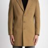 SELECT BOX-CAPPOTTO MONO PETTO LANA DIAGONALE-MULMONTECP717 CAMMELLO