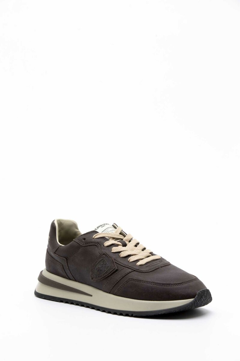 PHILIPPE MODEL-SNEAKERS TROPEZ 2.1 WEST MARRON-PHTYLUWW02 MARRONE