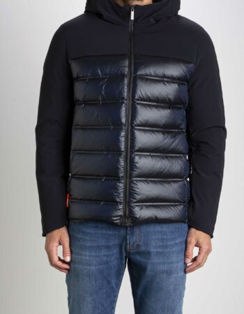 RRD-GIUBBINO WINTER HYBRID MDM UOMO-RRDW22051 BLUEBLACK