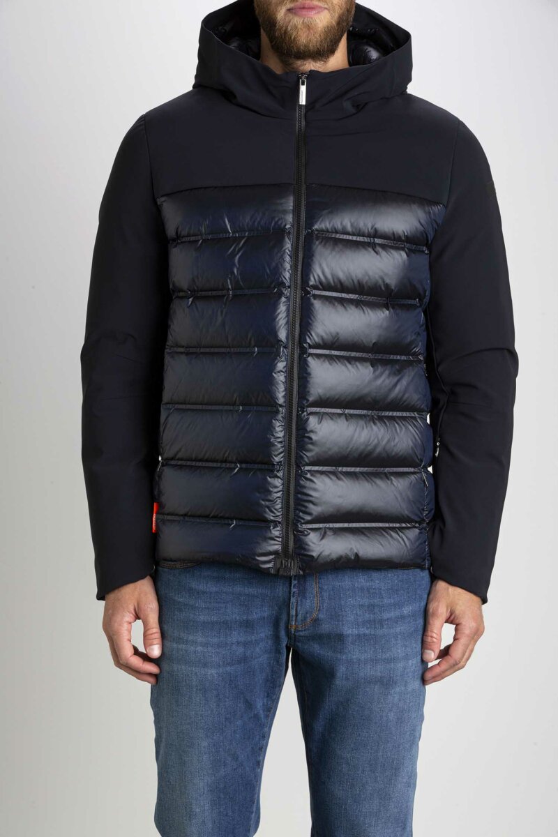 RRD-GIUBBINO WINTER HYBRID MDM UOMO-RRDW22051 BLUEBLACK