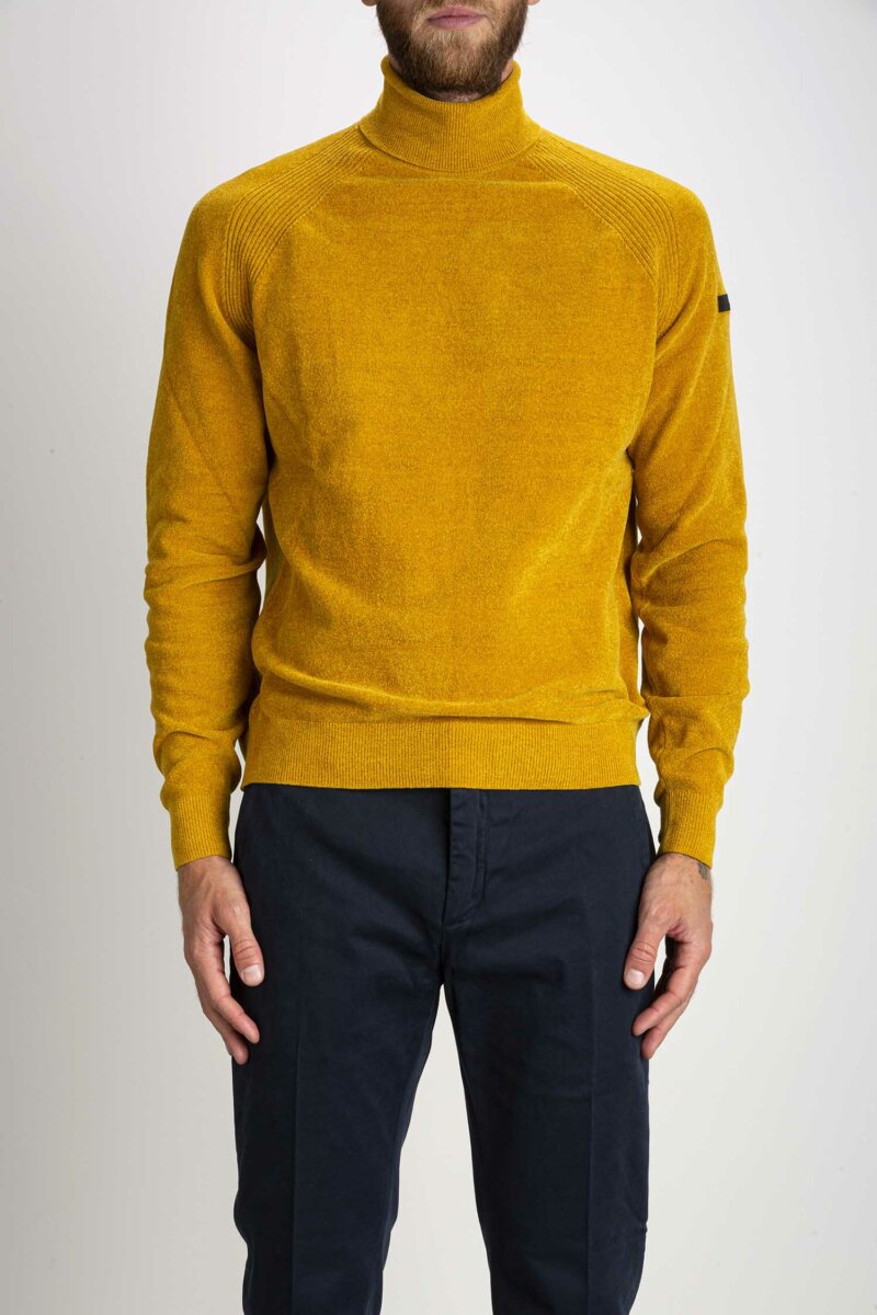 RRD-MAGLIA VELVET TURTLENECK UOMO-RRDW22082 OCRA