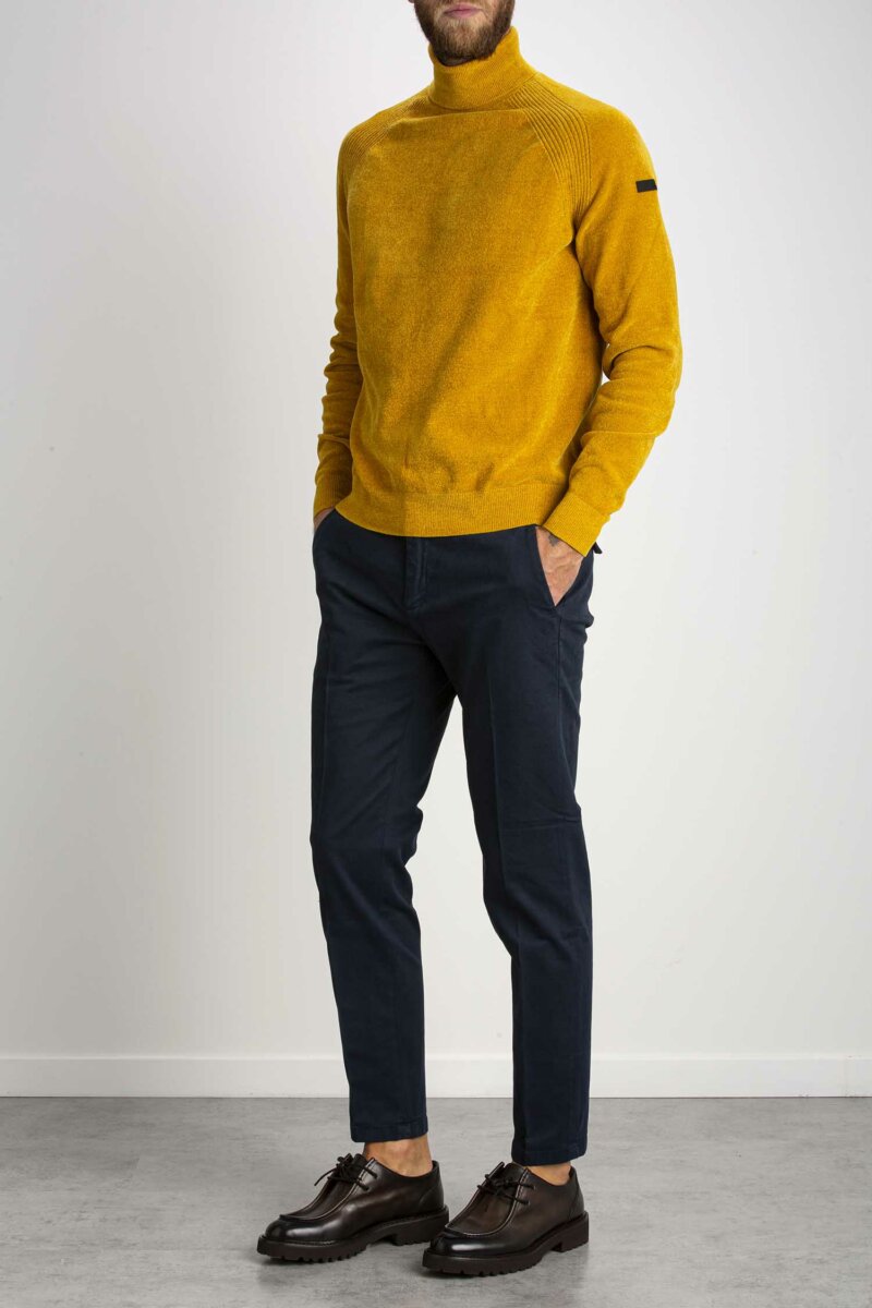 RRD-MAGLIA VELVET TURTLENECK UOMO-RRDW22082 OCRA