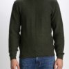 SUN68-MAGLIA UOMO-SNK42118 MILITARE