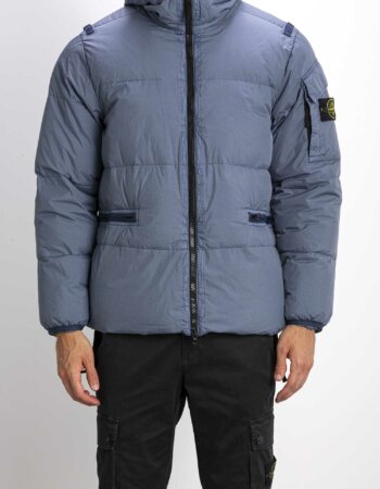 STONE ISLAND-PIUMINO CRINKLE REPS-ST40223A2 AVIO