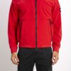 STONE ISLAND-GIUBB. SOFT SHELL MICRO PILE-STQ0122 ROSSO