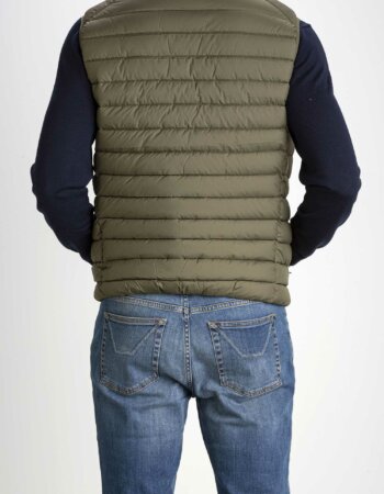 SAVE THE DUCK-GILET UOMO-SVD82410MITO GREEN