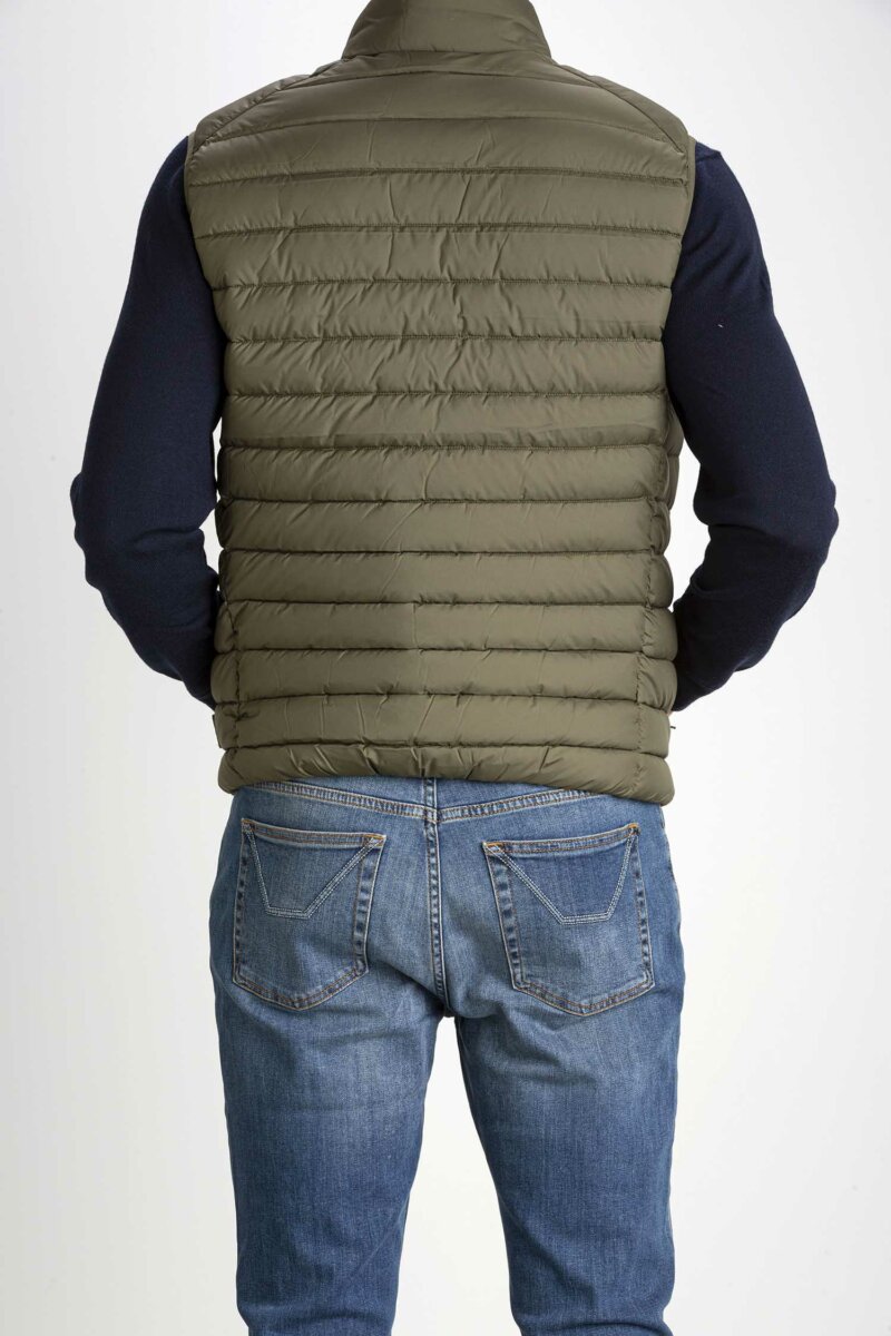 SAVE THE DUCK-GILET UOMO-SVD82410MITO GREEN