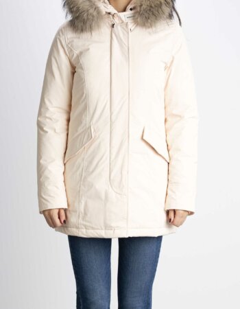 WOOLRICH-ARTICK PARKA LUXURY DONNA-WWOU0652FTRU3128 PANNA