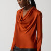 JOSEPH RIBKOFF-BLUSA IN RASO-JOS233136 TANDOORI