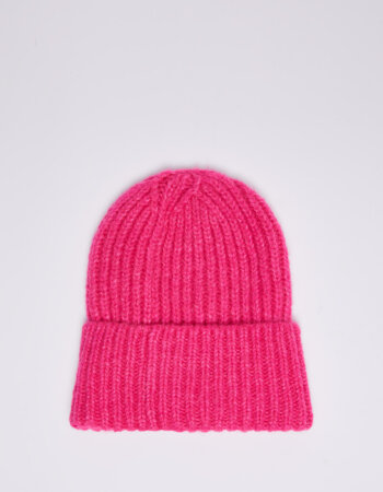 LIU JO-CAPPELLO MAGLIA TAG-LJ2F3007M0300 PINK