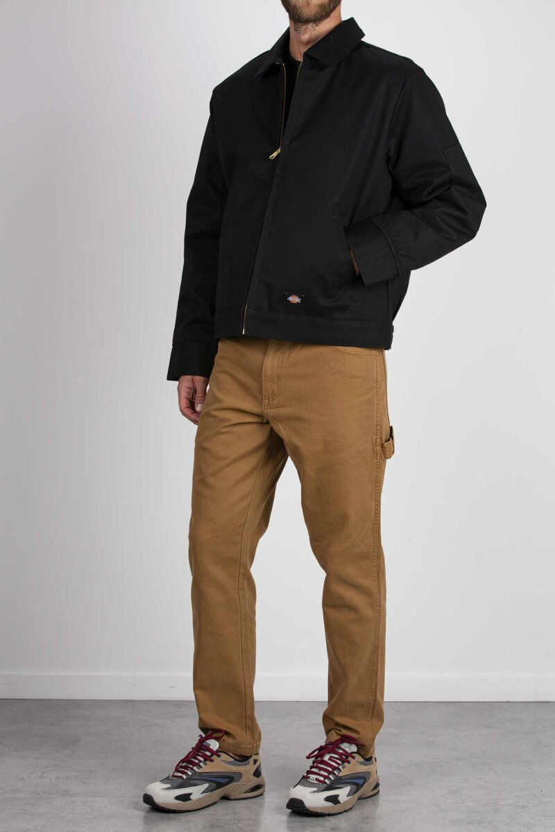 DICKIES-GIACCA LINED EISENHOWER-DICDK0A4XK4 BLACK