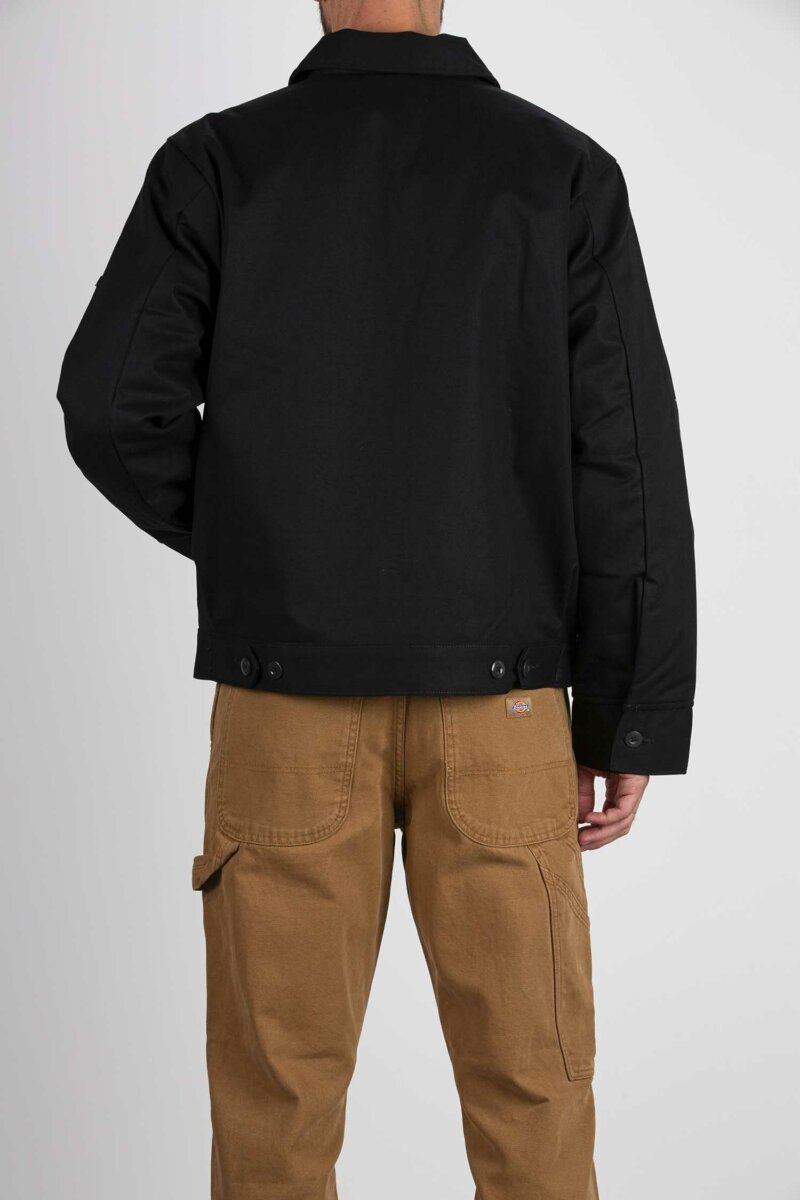 DICKIES-GIACCA LINED EISENHOWER-DICDK0A4XK4 BLACK