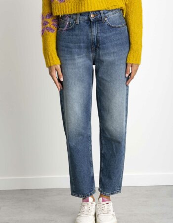 HAIKURE-JEANS ILLINOIS HIGH WAIST-HAW03129DF105 DENIM