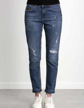 LIU JO-JEANS B.UP PRECIOUS REG.W-LJUF2028D4271 DENIM