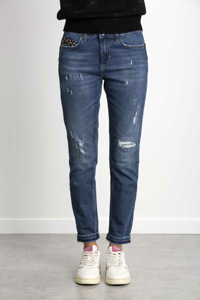 LIU JO-JEANS B.UP PRECIOUS REG.W-LJUF2028D4271 DENIM