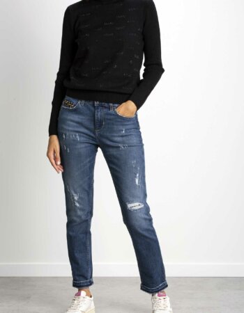 LIU JO-JEANS B.UP PRECIOUS REG.W-LJUF2028D4271 DENIM