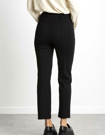 PATRIZIA PEPE-PANTALONE ESSENTIAL-PP2P1458A1DX NERO