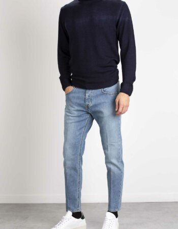 BEABLE-JEANS DAVIS SHORTER-BEDAVISSHOGKCW23 DENIM