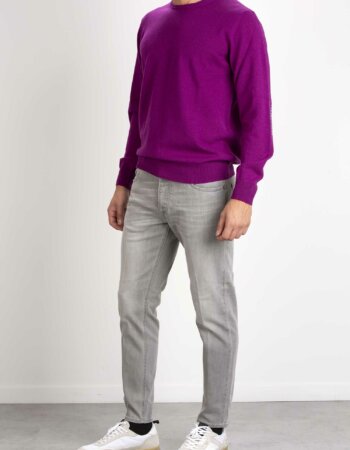 BEABLE-JEANS DAVIS SHORTER COLOR-BEDAVISSHOHRCW23 GRIGIO