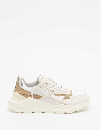 D.A.T.E.-SCARPA FUGA NATURAL-DATEW391FGNTWH WHITE
