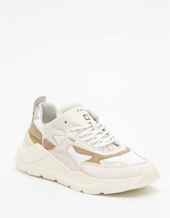 D.A.T.E.-SCARPA FUGA NATURAL-DATEW391FGNTWH WHITE