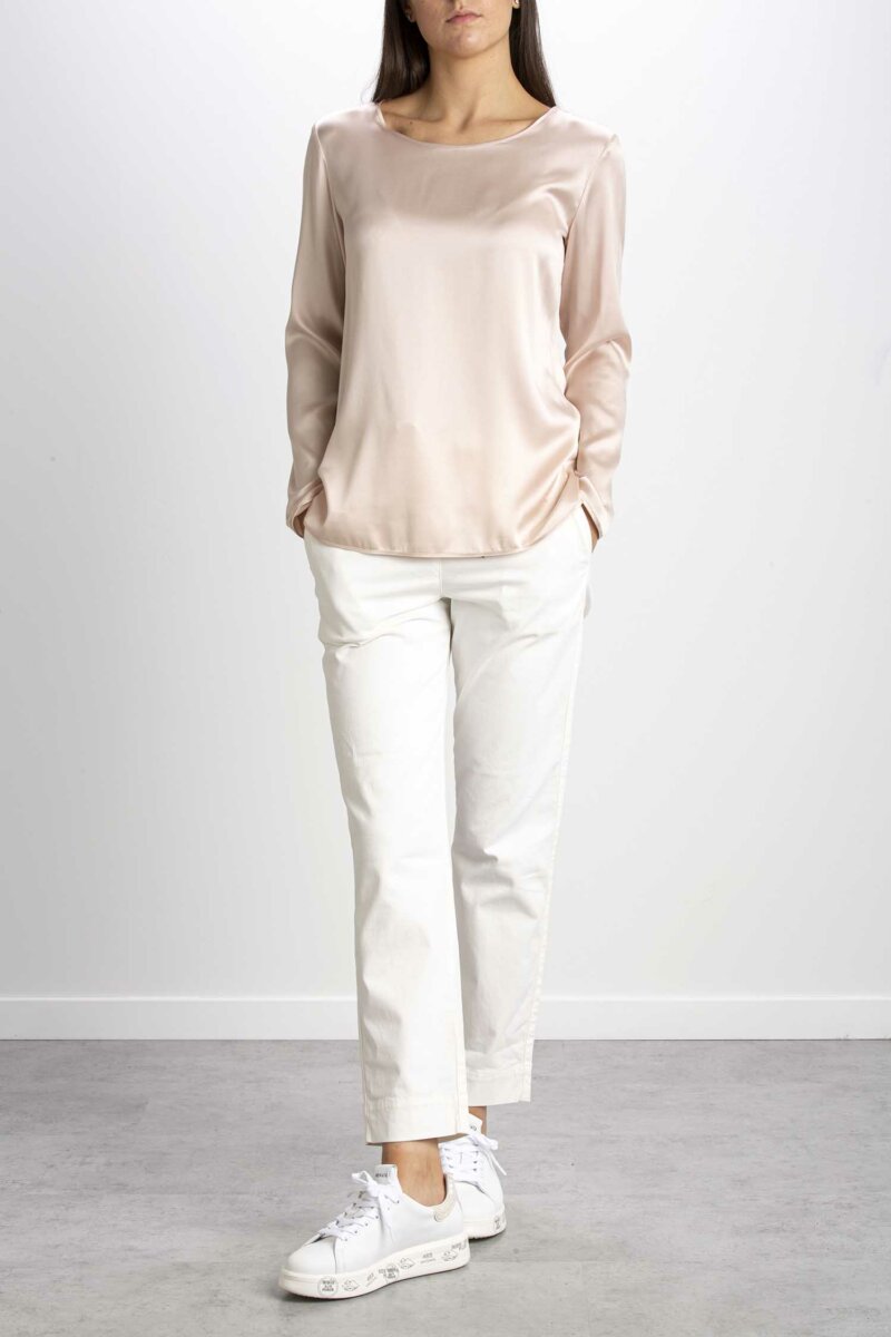 MAX MARA-BLUSA-MMMOLDAVA ROSA