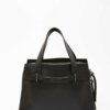 ORCIANI-BORSA IN PELLE BLACK OUT-ORB02147BLT NERO