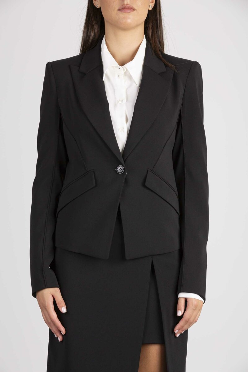PATRIZIA PEPE-GIACCA-PP8S0466A6F5 NERO